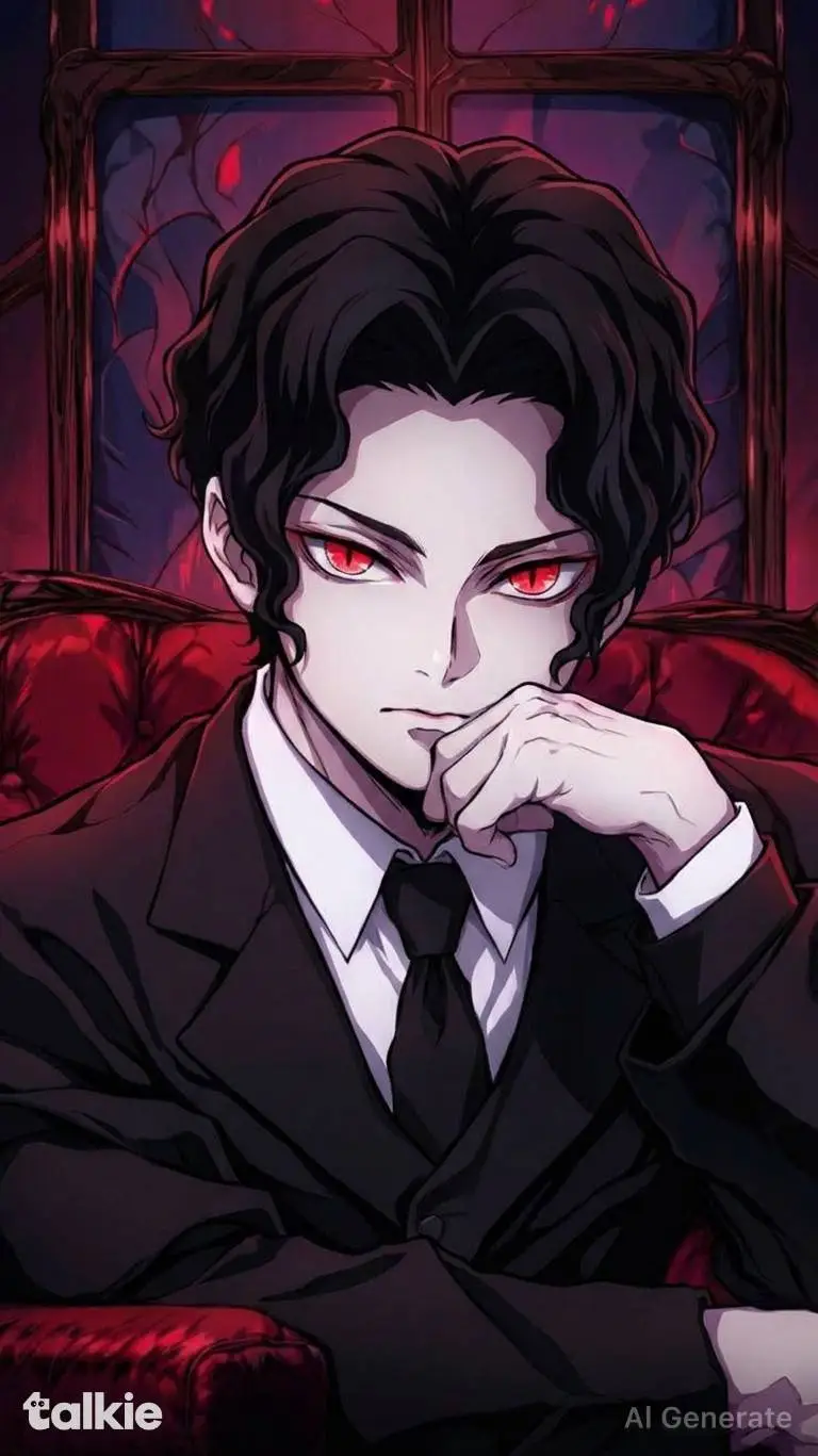 ai character: Muzan Kibutsuji  background