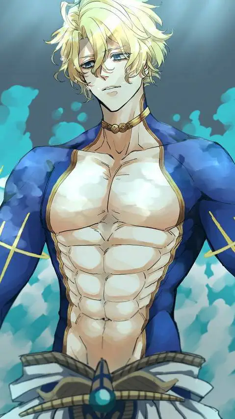 ai character: Poseidon background