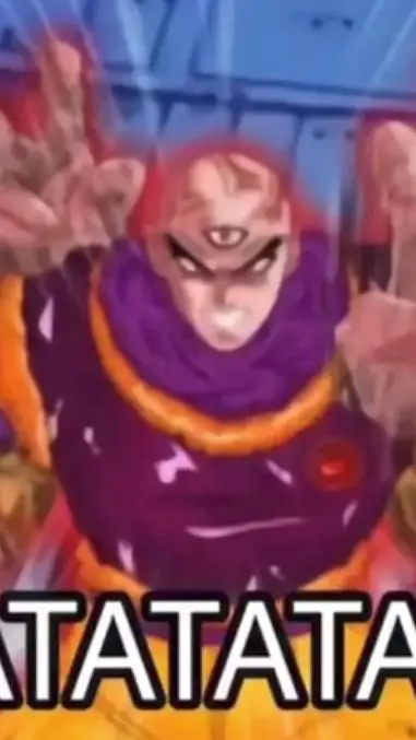 ai character: meme Dragon Ball background