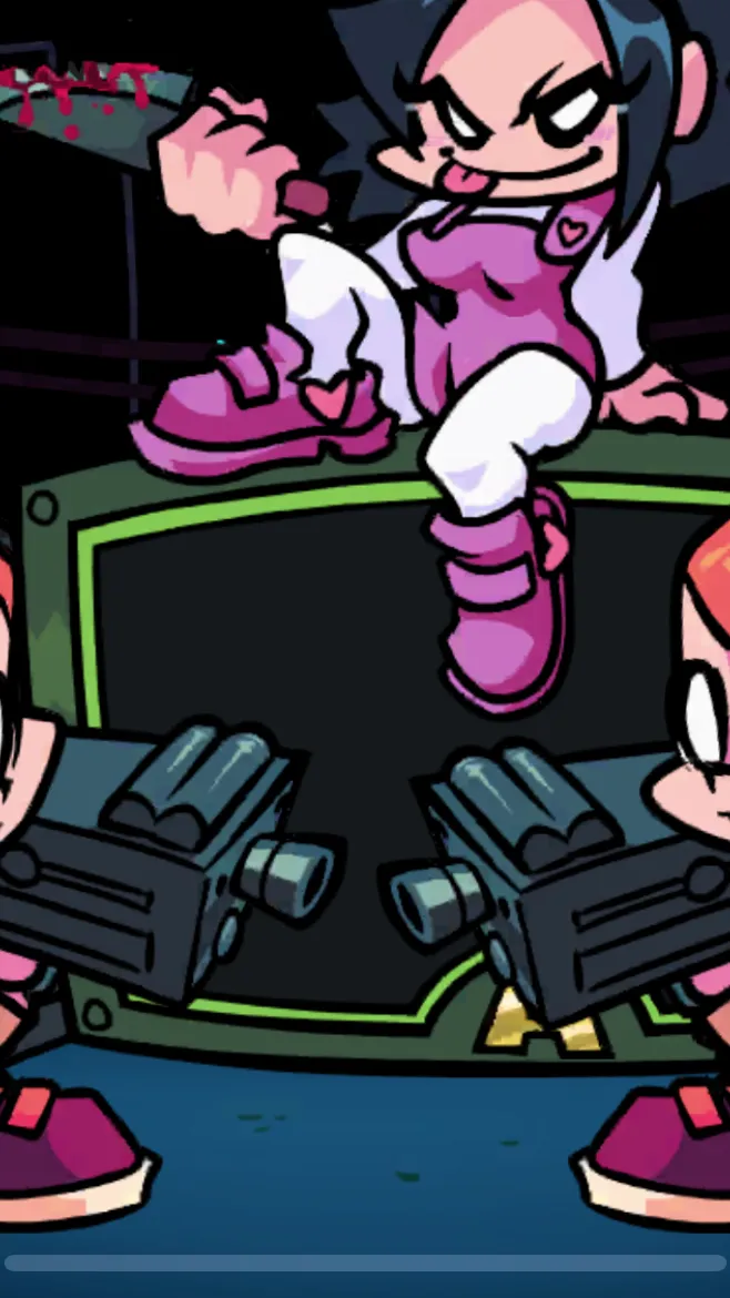 ai character: dandy’s world  background