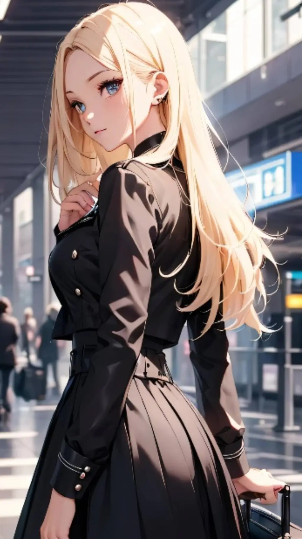 ai character: Bella  background