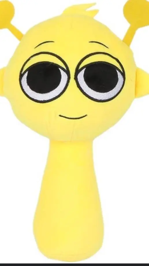 ai character: simon plushie  background