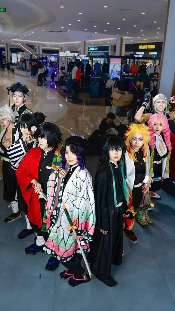 ai character: Demon slayer!  background