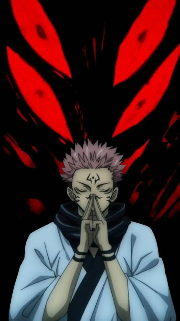 ai character: Ryomen sukuna background