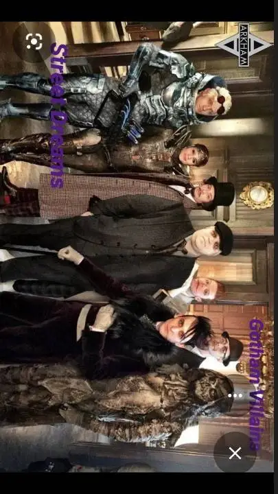 ai character: Gotham Villains background