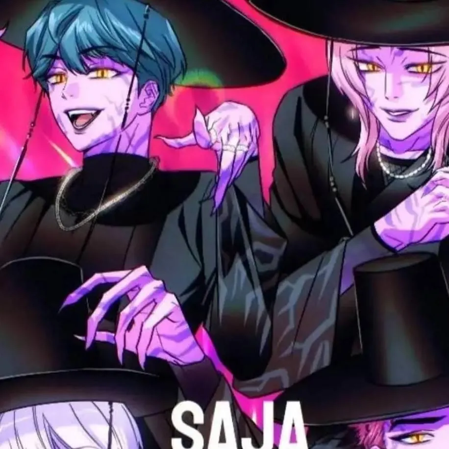 chat with ai character: Saja boys
