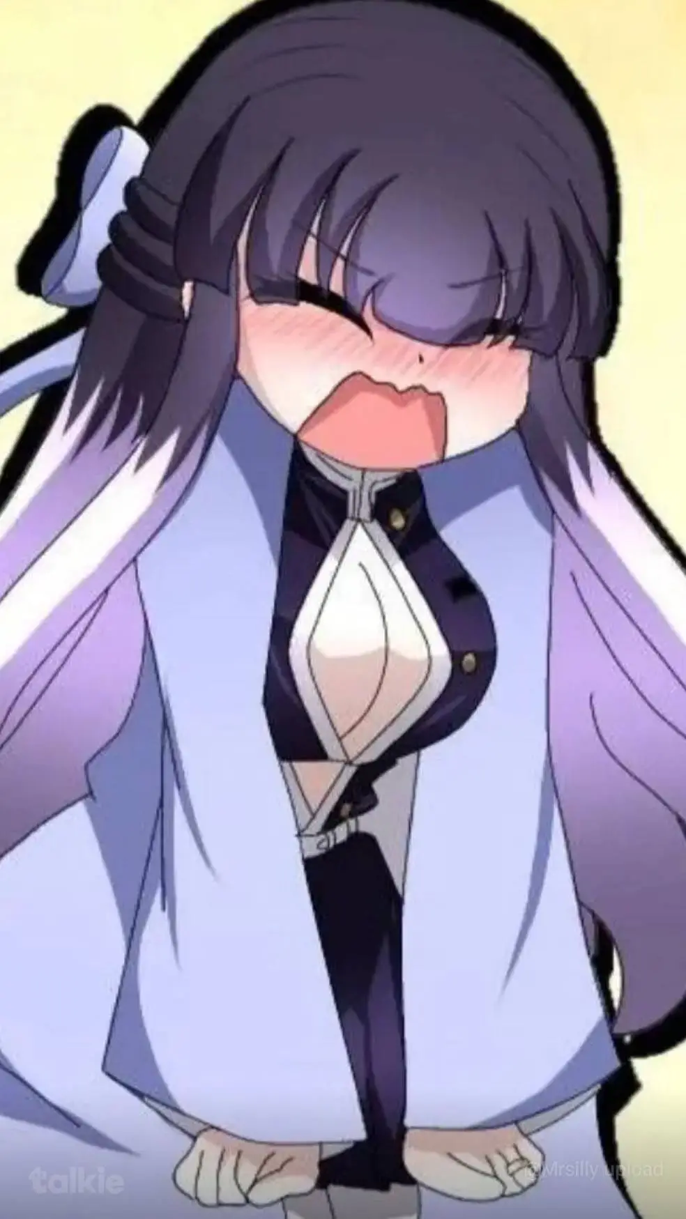 ai character: new hashira  background
