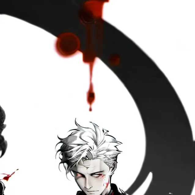 chat with ai character: white kanji phase3