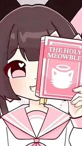 ai character: Meowbahh~ background