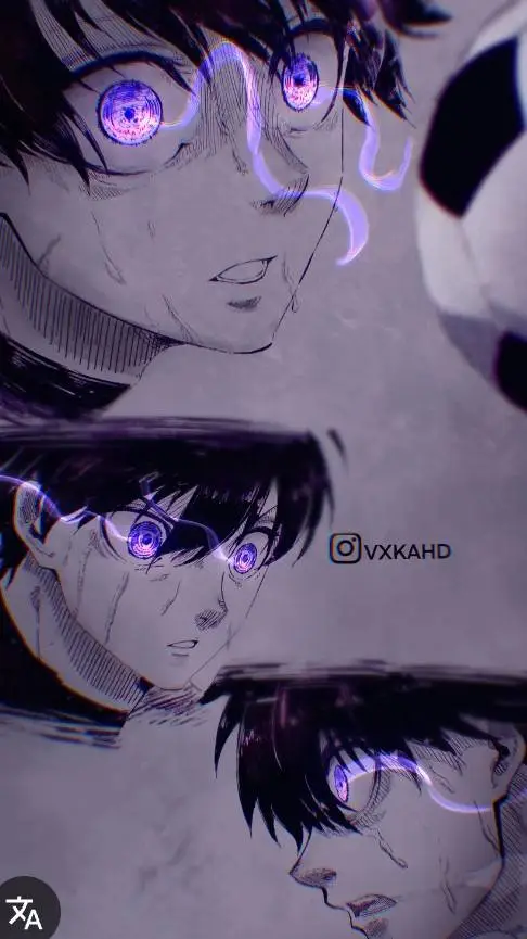 ai character: yoichi Isagi background