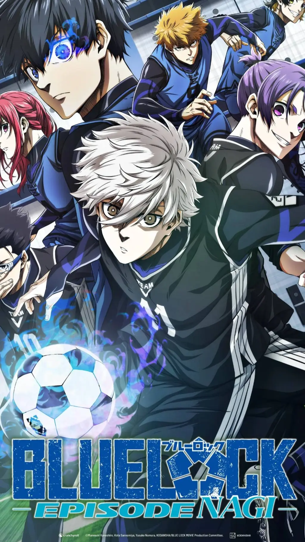 ai character: blue lock  background