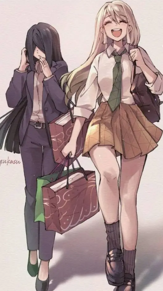 ai character: ~Nakime y Daki~ background