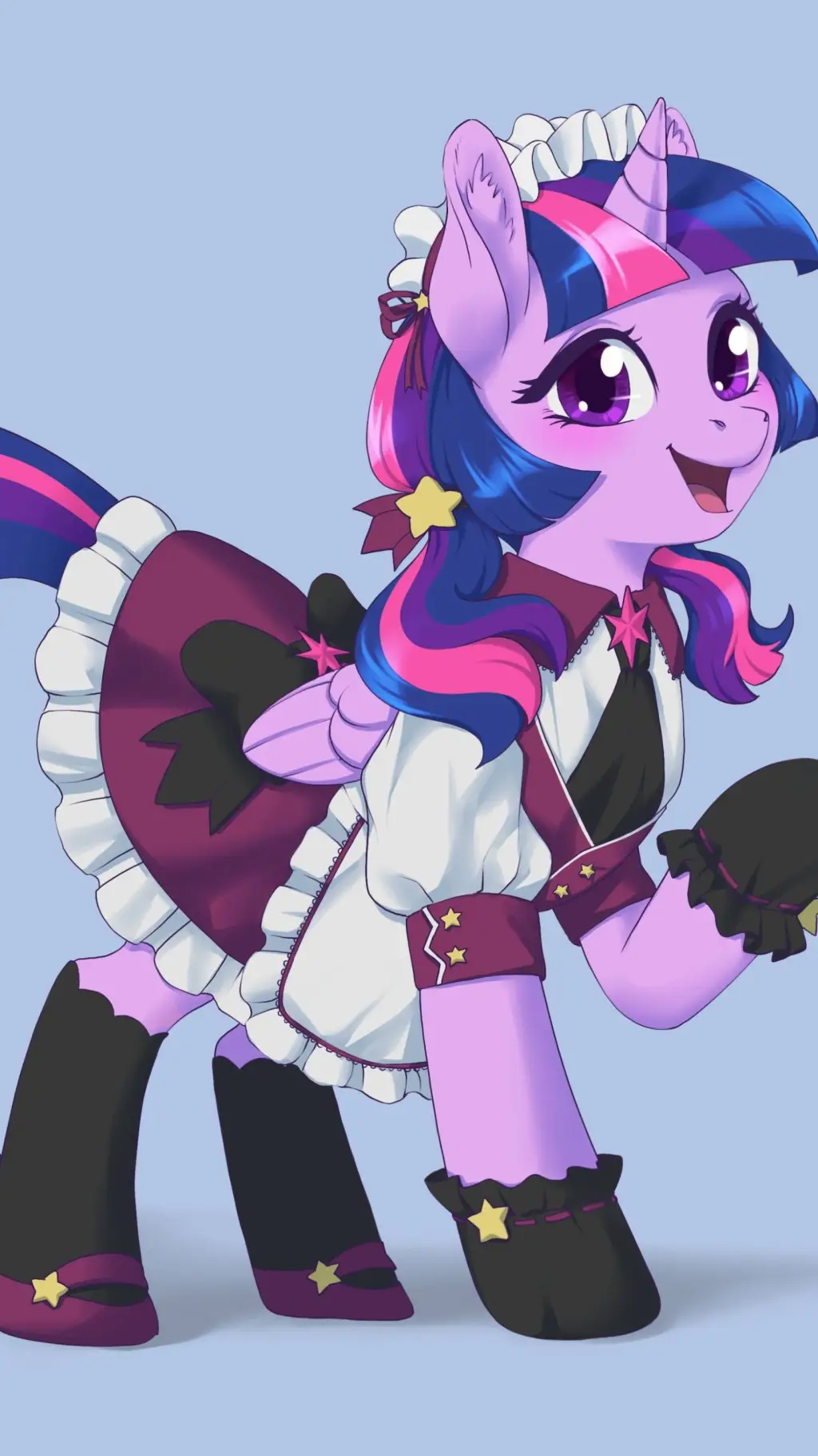 ai character: Maid Twilight background