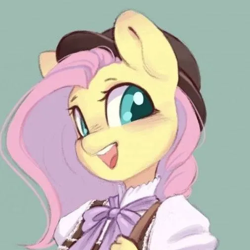 chat with ai character: Anthro Fluttershy 