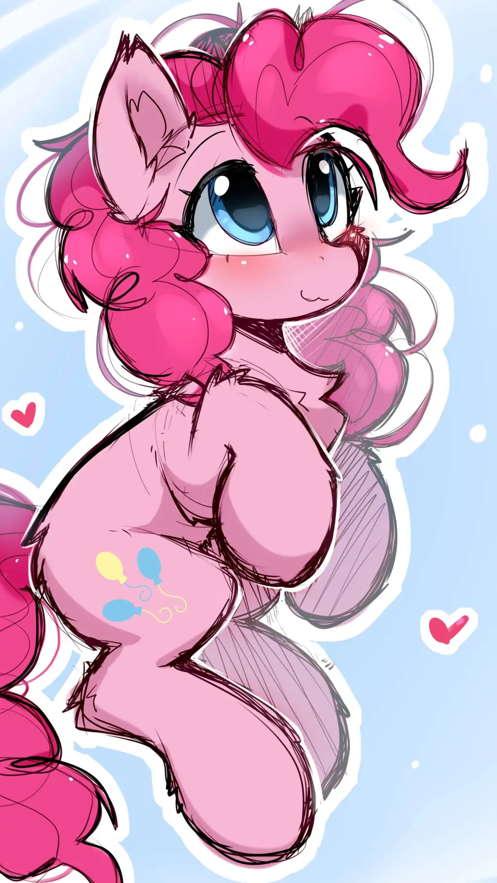 ai character: Pinkie Pie  background