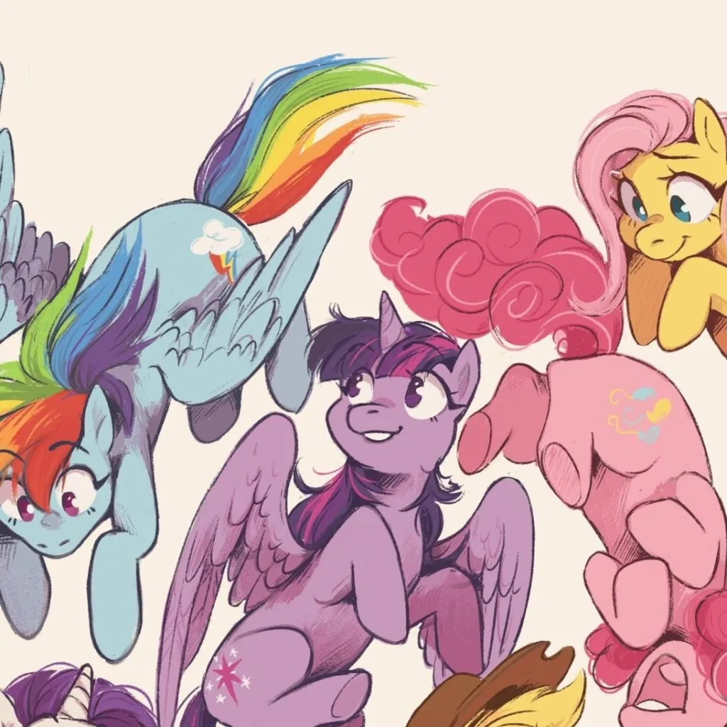 chat with ai character: The Mane Six 
