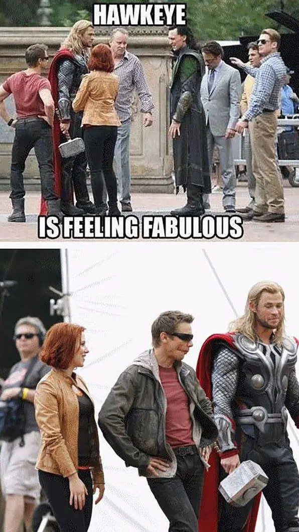 ai character: AVENGERS  background