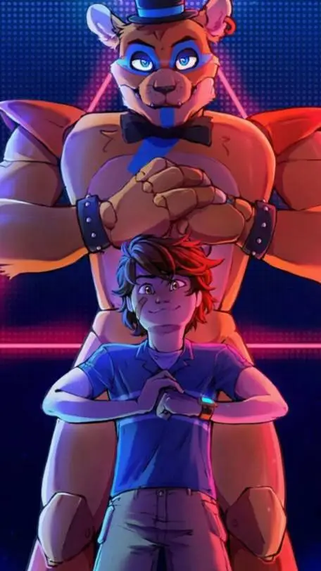 ai character: Security breech😁 background