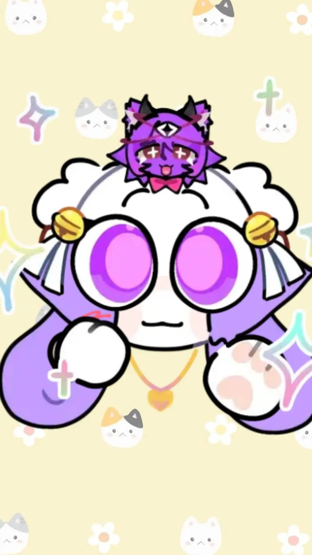 ai character: luna moon background