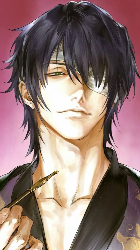 ai character: ꒰𐔌Yoshirō background