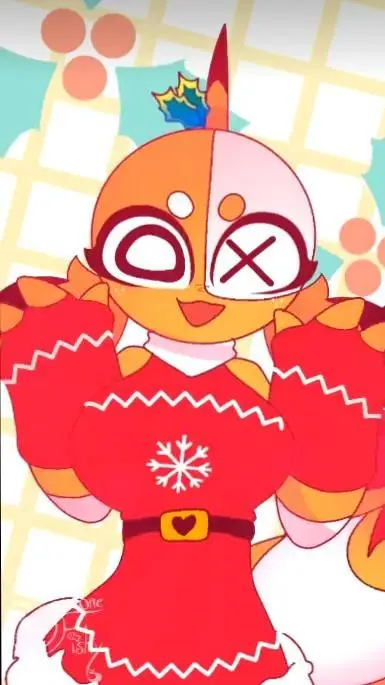 ai character: SF Christmas background