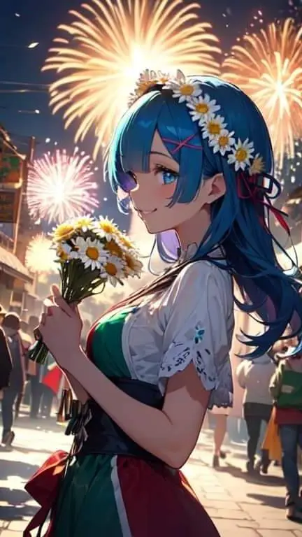 ai character: Rebecca  background