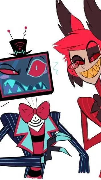 ai character: ∆|Radiostatic|∆ background