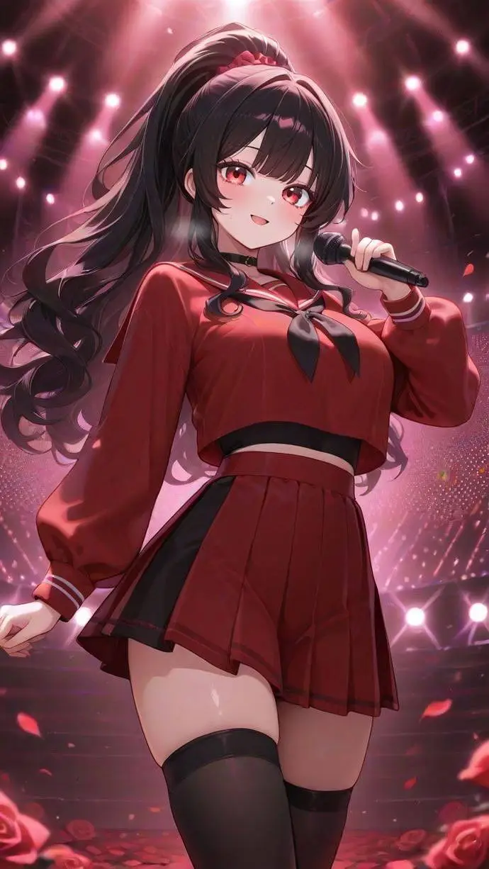 ai character: Suki  background