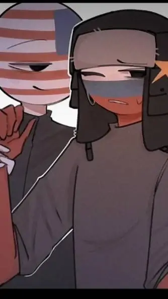 ai character: Russia x USA background