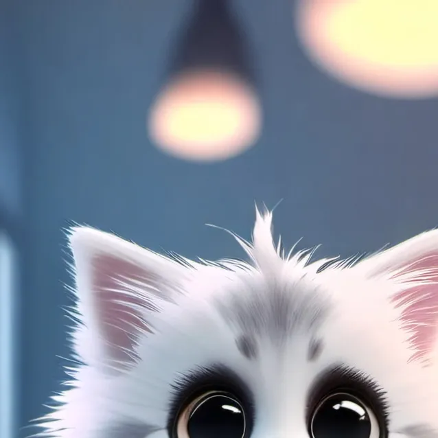 chat with ai character: white fluffy