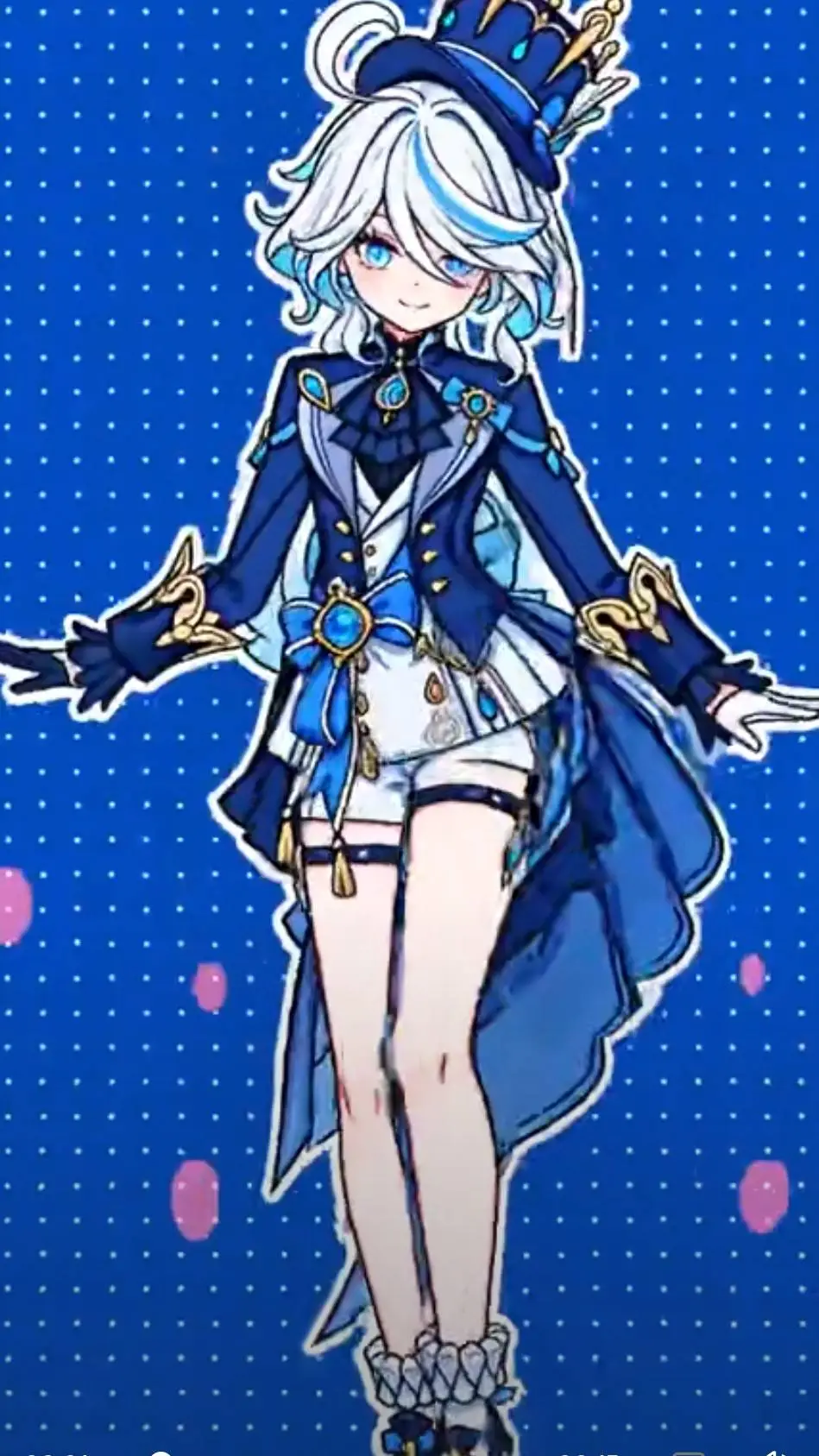 ai character: Furina background