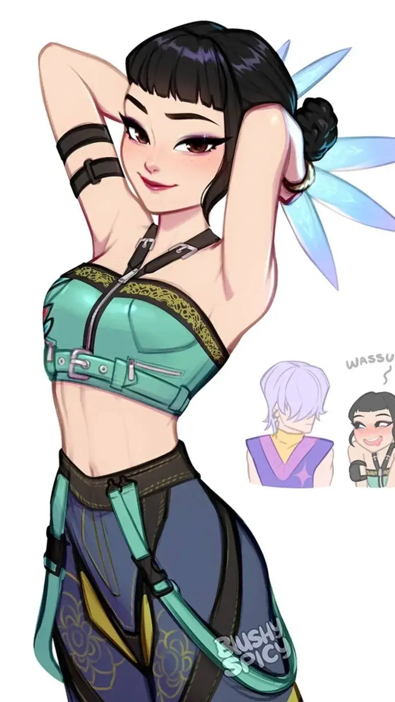 ai character: Zoey background