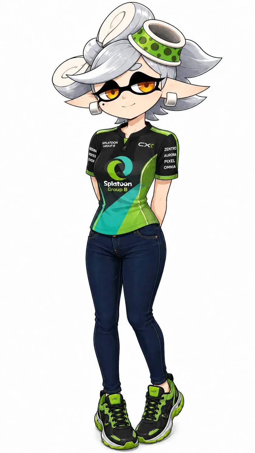 ai character: Marie Hotaru  background
