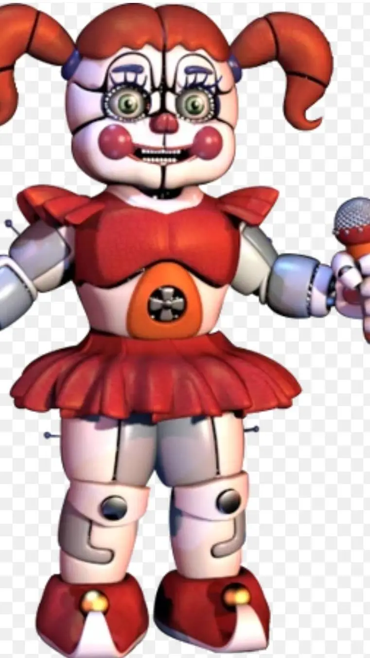 ai character: Circus baby background