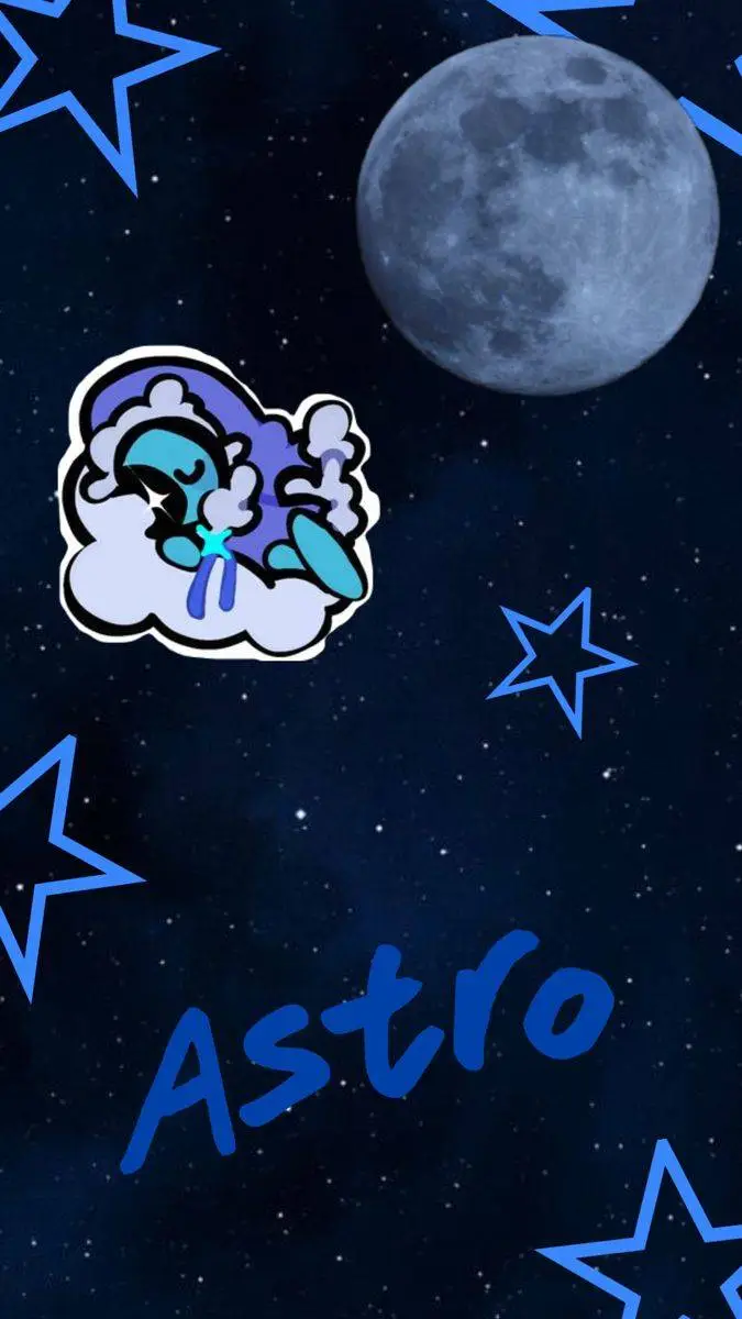 ai character: Astro  background