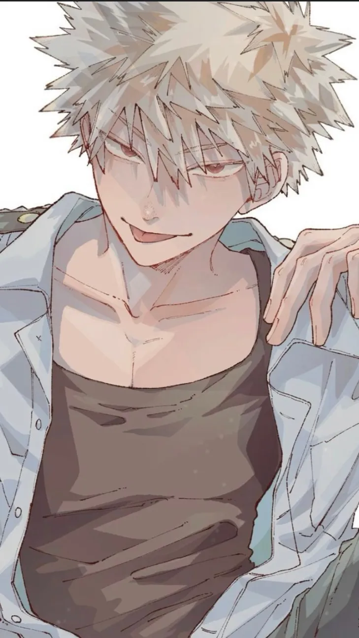 ai character: 💥Bakugo💥🧡🖤 background