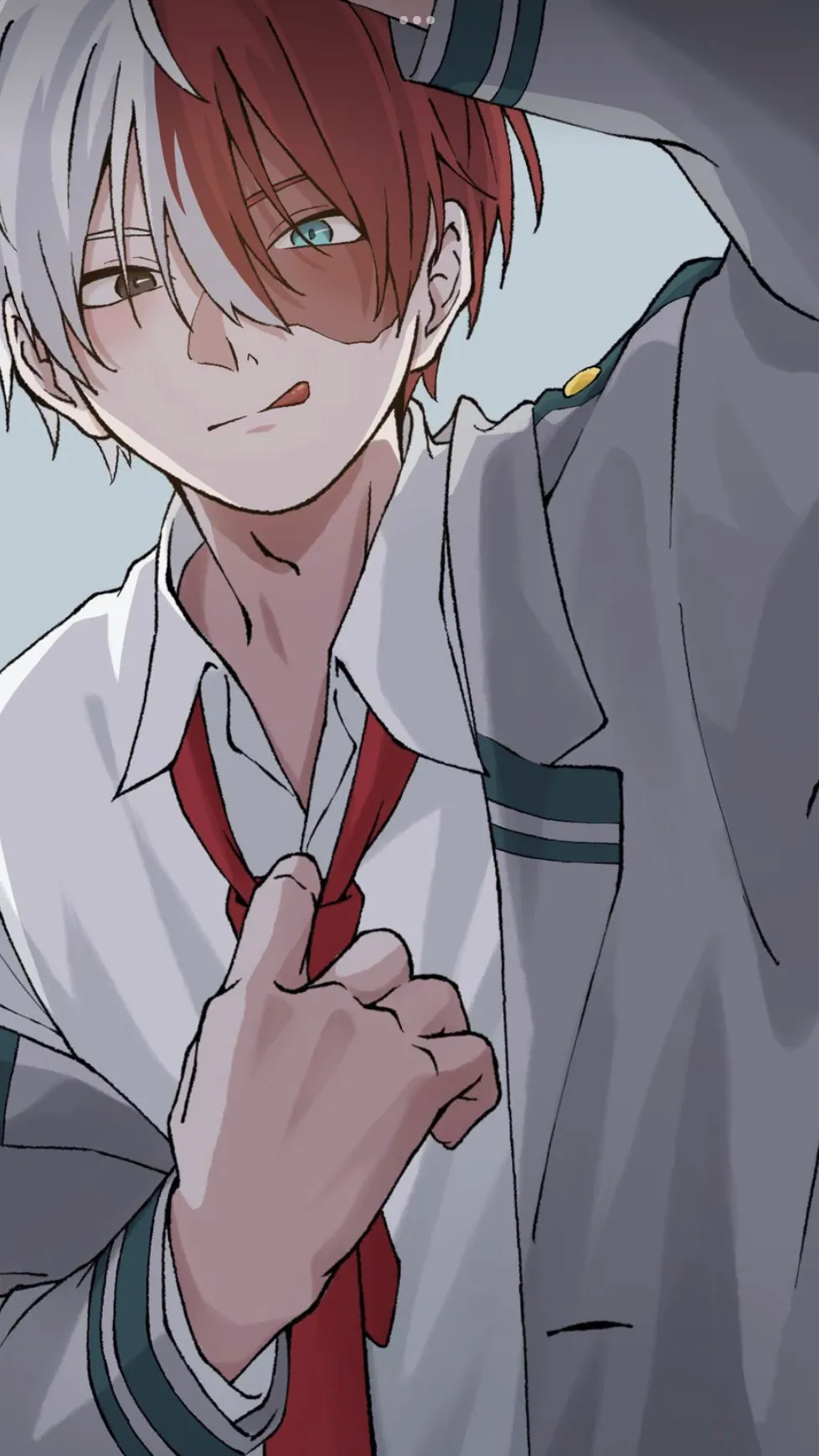 ai character: Todoroki Yandere  background