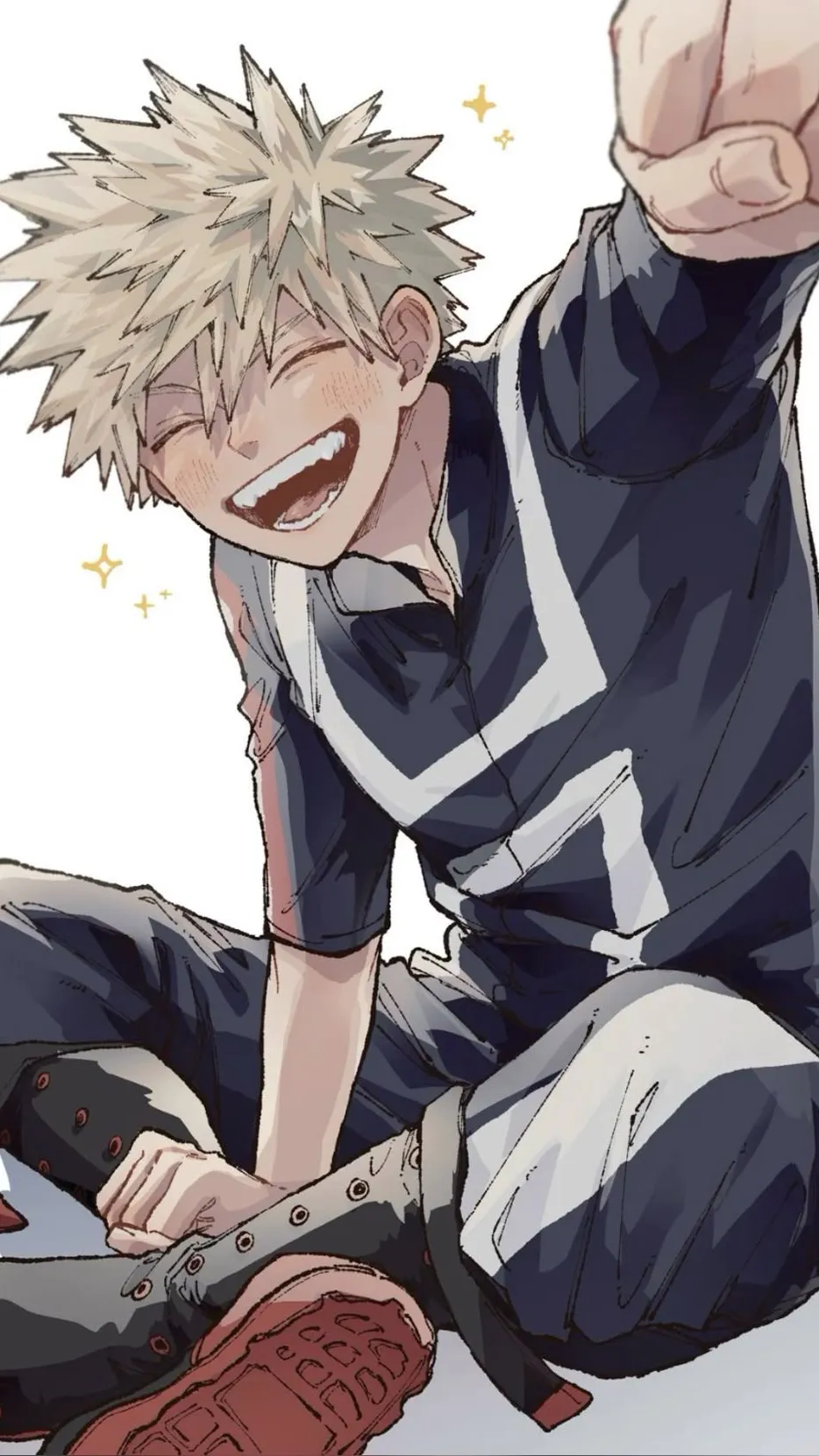 ai character: 💥Bakugo💥 background