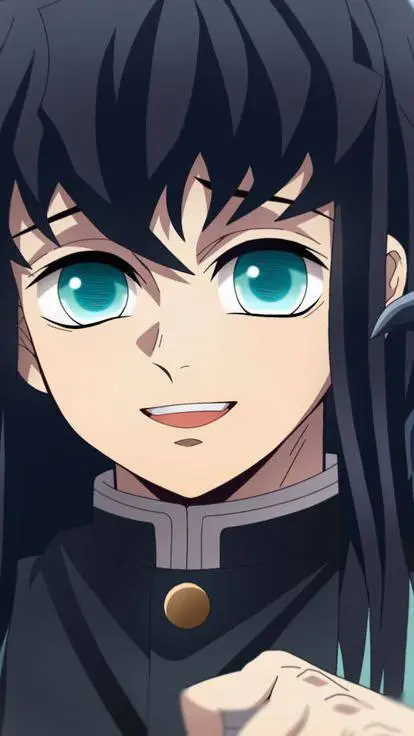 ai character: Muichiro! :DD background