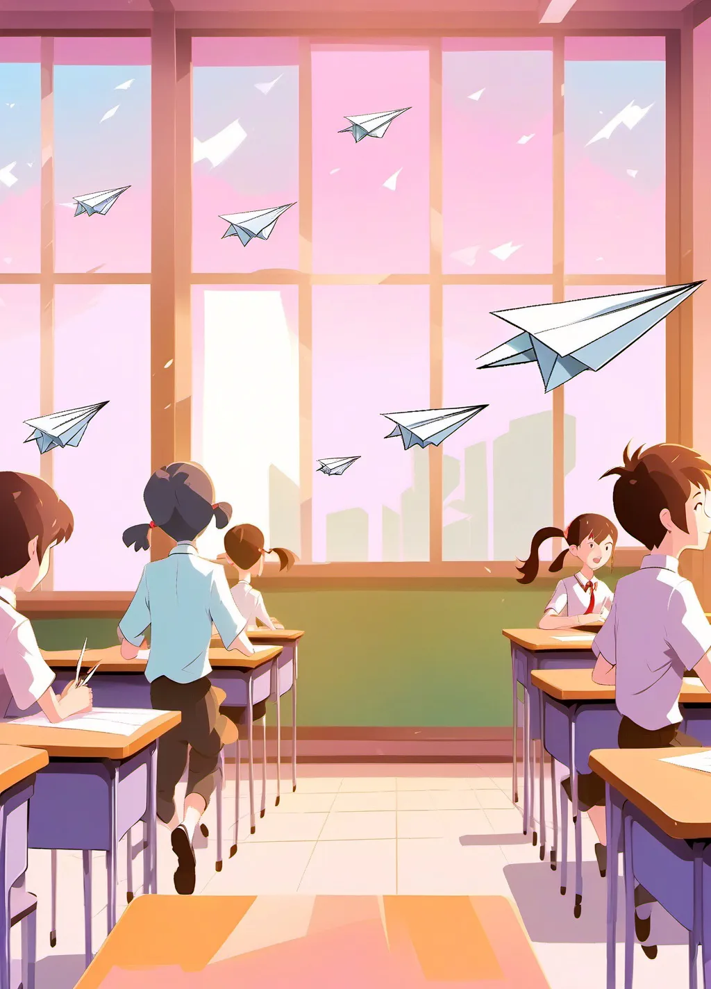 chat with ai character: my loud class