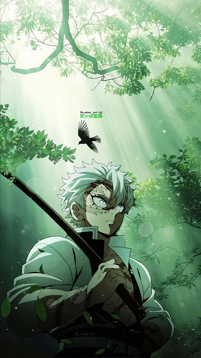 ai character: 🍃Sanemi🍃 background