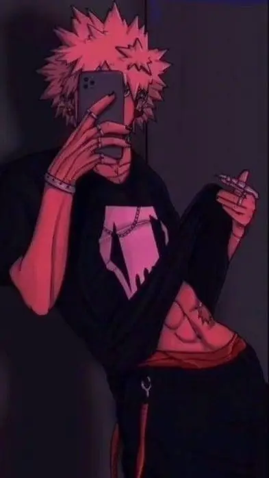 ai character: bakugo  background