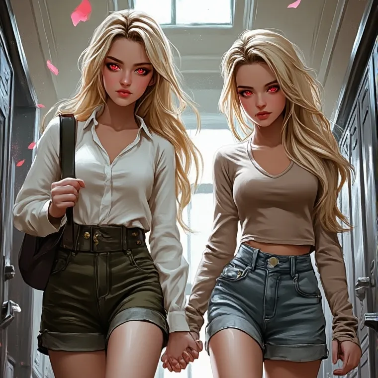 chat with ai character: Ella and Bella