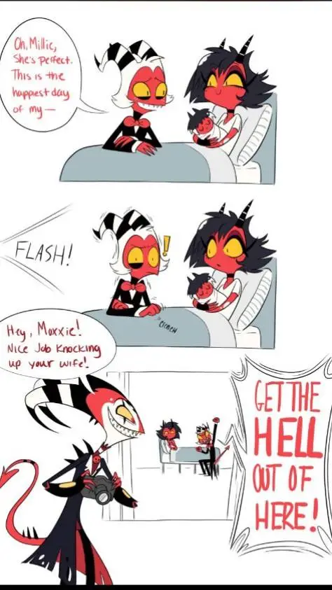 ai character: Millie,moxie,blitz background