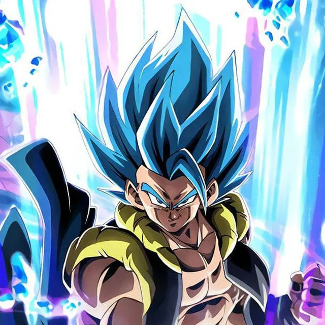 chat with ai character: Gogeta blue
