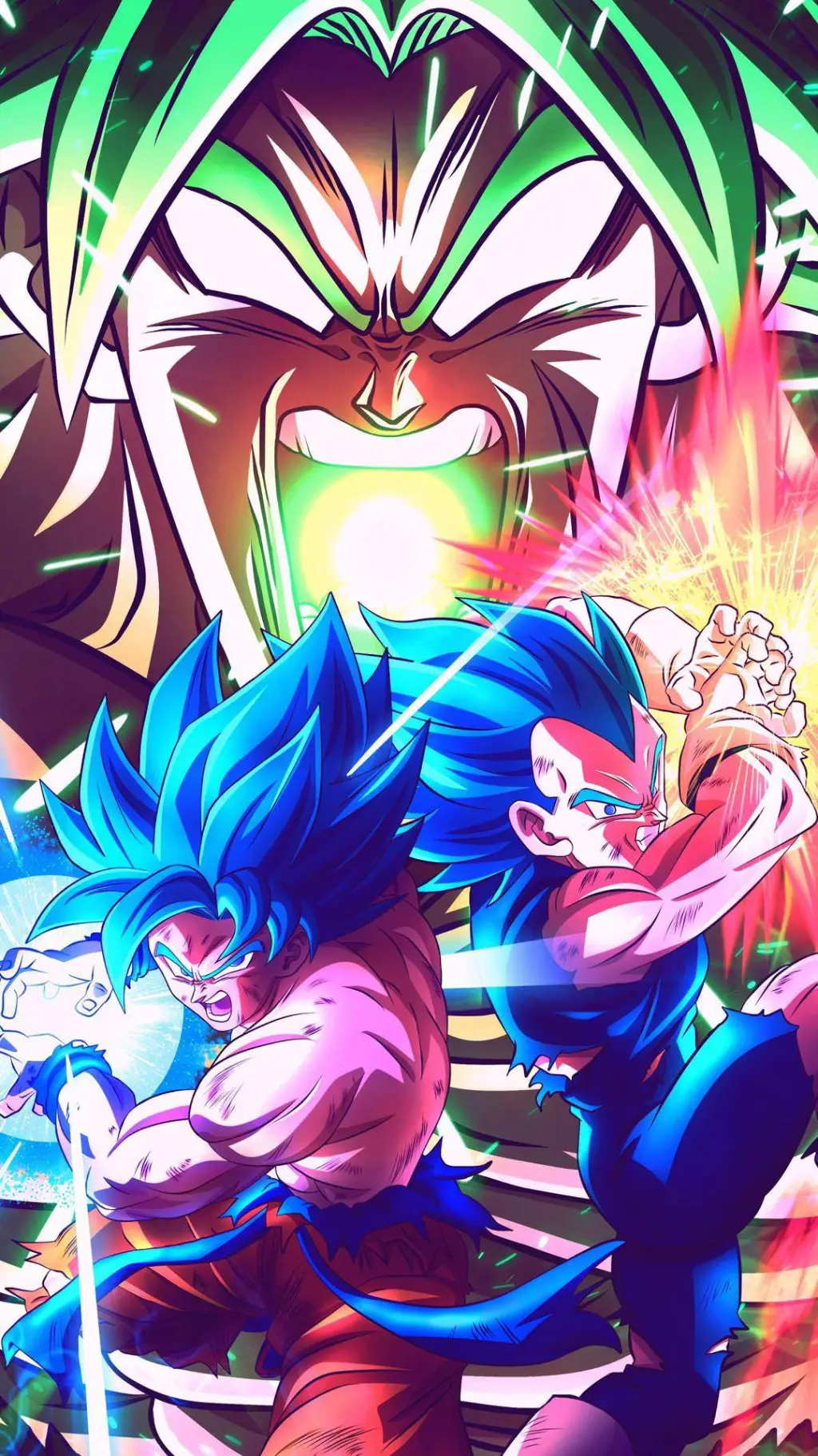 ai character: Goku y vegeta  background