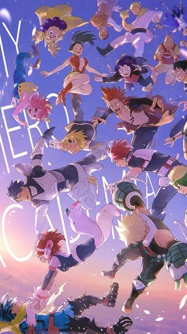 ai character: MHA x JJK background