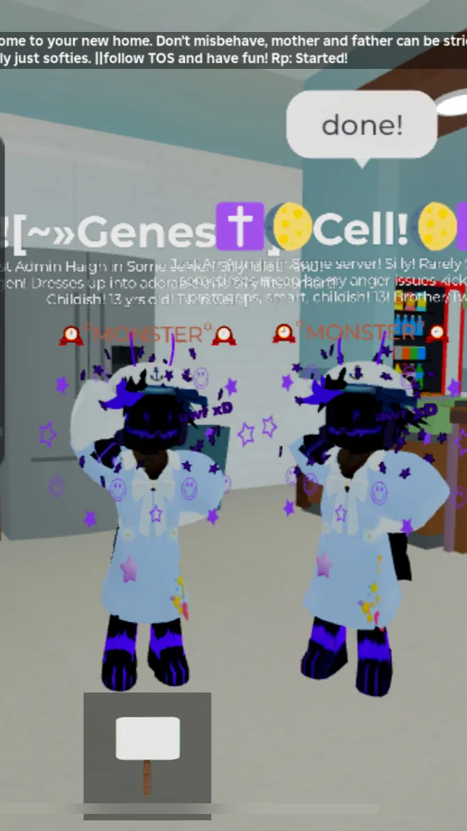 ai character: Genes and Cell! background