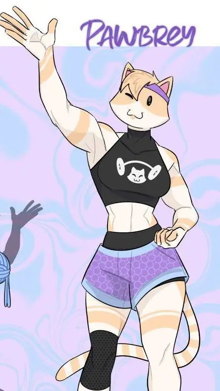 ai character: Pawbrey background