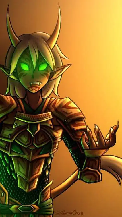 ai character: Oni Lloyd background